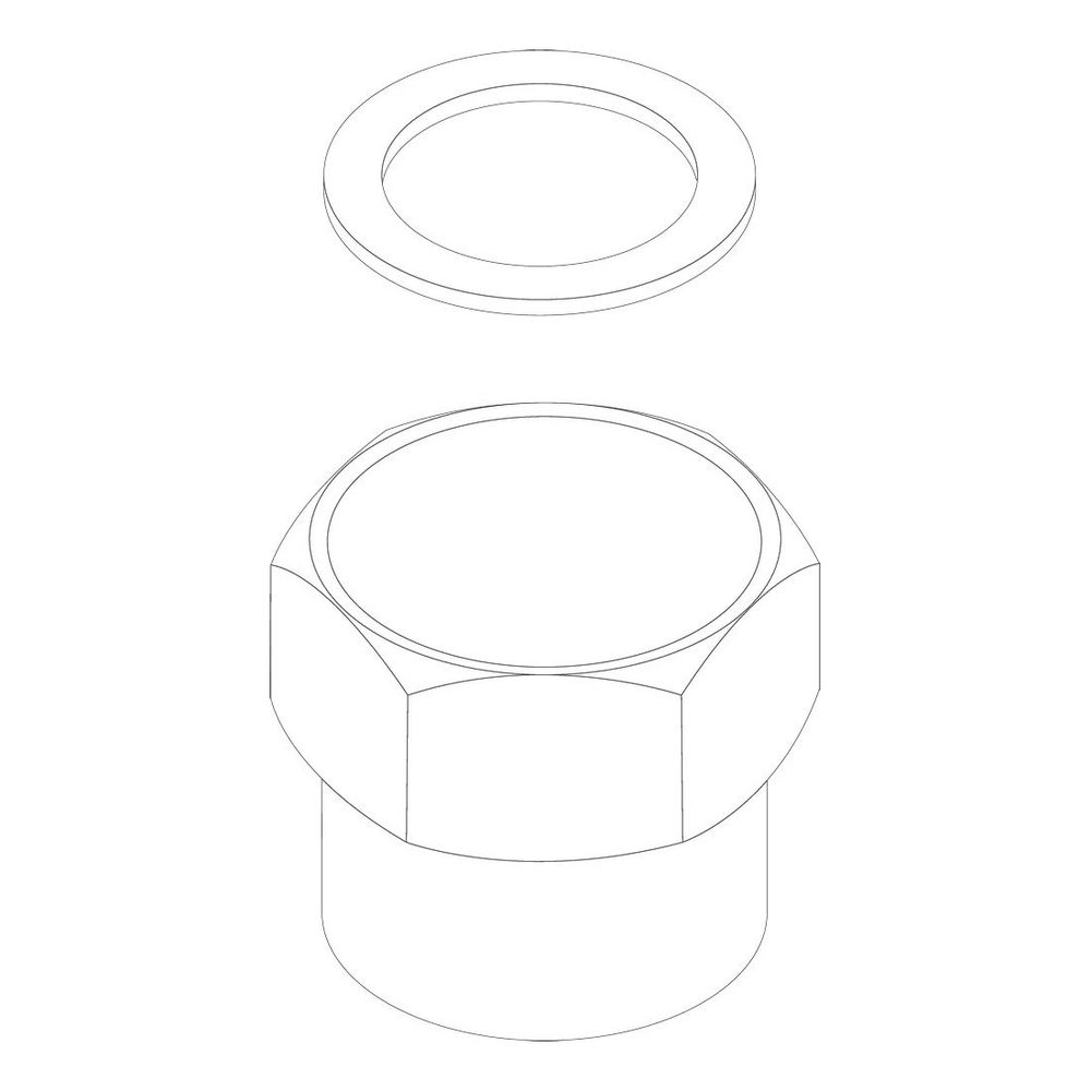 Buderus Anschlussverschraubung R 1"... BUDERUS-8738809625 4062321887865 (Abb. 1)