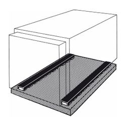 Buderus Kesselunterbau für CC01 05/10/15/20 145-310... BUDERUS-5963880 4010009958475 (Abb. 1)