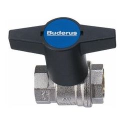 Buderus VPE Logafix KH PN 16, Messing vernickelt 1 1/4" beiderseits Innengewinde... BUDERUS-7739611079 4057749929006 (Abb. 1)