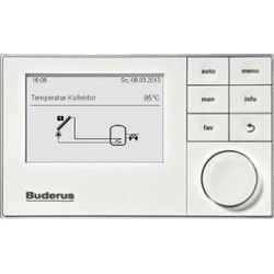 Buderus Logamatic Solarregler SC300 Bedieneinheit für SM200, SM100, FS/2, FS/3... BUDERUS-7738110067 4054925267570 (Abb. 1)