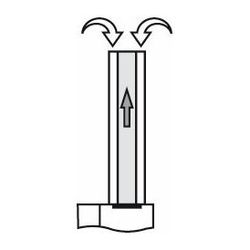 Buderus Abgaspaket DO 80/125, Grundbausatz DO, Dachziegel, 2m Rohr, 1 Bogen für GB2... BUDERUS-7739607711 4057749928894 (Abb. 1)