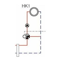 Buderus Logaplus Paket WE8.1 bis 15/20kW 1 Heizkreis WHY 80/60 HSM20/6 MM100 SolHU... BUDERUS-7739607554 4054925714845 (Abb. 1)