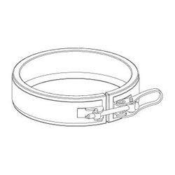 Buderus Abgasrohrdichtmanschette DN 150, Heizeinsätze... BUDERUS-5354144 4054925254464 (Abb. 1)