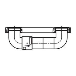 Buderus Logaplus Paket LKP900-2 unten Paket Luftkanäle für WLW196iIR 11-14... BUDERUS-7739612632 4057749929211 (Abb. 1)