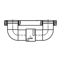 Buderus Logaplus Paket LKP700-3 oben Paket Luftkanäle für WLW196iIR 6-8... BUDERUS-7739612627 4057749929167 (Abb. 1)