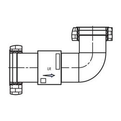 Buderus Logaplus Paket LKP700-1 oben Paket Luftkanäle für WLW196iIR 6-8... BUDERUS-7739612623 4057749929129 (Abb. 1)