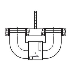 Buderus Logaplus Paket LKP900-3 oben Paket Luftkanäle für WLW196iIR 11-14... BUDERUS-7739612633 4057749929228 (Abb. 1)