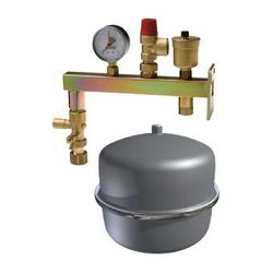 Buderus Solepaket 6-17kW mit Sole-Ausdehnungsgefäß 18L Silber, DN 25... BUDERUS-7739613142 4057749553416 (Abb. 1)