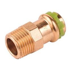 Buderus Logafix Rotguss Übergangsstück Innen/Außengewinde 15mm x R 1/2" mit V-Kontu... BUDERUS-7738326978 4057749638526 (Abb. 1)