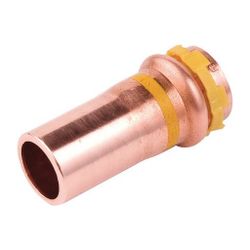 Buderus Logafix Kupfer Gas Reduzierstück Außen/Innen 18x15mm mit V-Kontur... BUDERUS-7738327346 4057749642202 (Abb. 1)