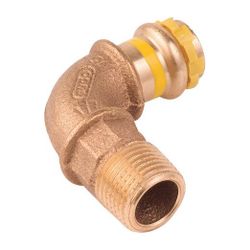 Buderus Logafix Rotguss Gas Bogen 90 Grad Innen/Außengewinde 28mm x R 1" mit V-Kont... BUDERUS-7738327240 4057749641144 (Abb. 1)