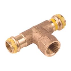 Buderus Logafix Rotguss Gas T-Stück Innen/Innengewinde/Innen 28mm x Rp 1/2" x 28mm ... BUDERUS-7738327251 4057749641250 (Abb. 1)