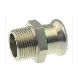 Buderus Logafix Edelstahl Übergangsstück Innen/Außengewinde 15mm x R 1/2" mit M-Kon... BUDERUS-7738326093 4057749447296 (Abb. 1)