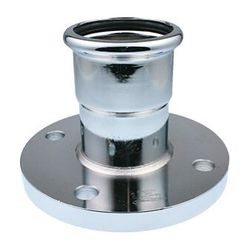Buderus Logafix C-Stahl Übergangsflansch DN 88,9mm DN 80mm mit M-Presskontur, PN 6... BUDERUS-7738328118 4057749445179 (Abb. 1)