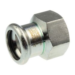 Buderus Logafix Edelstahl Übergangsstück Innen/Innengewinde 54mm x Rp 1 1/2" mit M-... BUDERUS-7738326088 4057749447241 (Abb. 1)