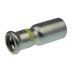 Buderus Logafix Edelstahl Gas Reduzierstück Außen/Innen 88,9x54mm mit M-Presskontur... BUDERUS-7738327593 4057749643209 (Abb. 1)