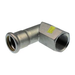 Buderus Logafix Edelstahl Gas Übergangswinkel 90 Grad Innen/Innengewinde 15mm x Rp ... BUDERUS-7738327608 4057749643353 (Abb. 1)