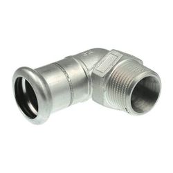 Buderus Logafix Edelstahl Übergangswinkel 90 Grad Innen/Außengewinde 35mm x R 1 1/4... BUDERUS-7738326132 4057749447685 (Abb. 1)