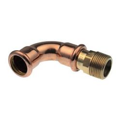 Buderus Logafix Rotguss Gas Übergangswinkel 90 Grad Innen/Außengewinde 54mm x R 2" ... BUDERUS-7738326798 4057749636836 (Abb. 1)