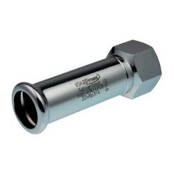 Buderus Logafix C-Stahl Schiebemuffe Innen/Innen 28mm x Rp 3/4" mit M-Kontur... BUDERUS-7738328004 4057749444035 (Abb. 1)
