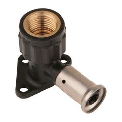 Buderus Wandscheibe 20mm x 3/4" x 56 mm PVDF Pressfitting, Presskontur BE... BUDERUS-7738334117 5414764029521 (Abb. 1)