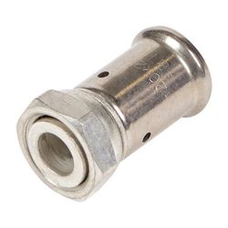 Buderus Verschraubung Innengewinde 20mm x 3/4" Brass Pressfitting, Presskontur BE... BUDERUS-7738334196 5414764027688 (Abb. 1)
