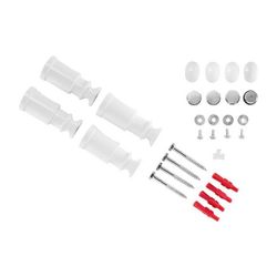 Buderus Montageset Wand Wandmontageset Standard, Weiß... BUDERUS-7738334754 4062321085056 (Abb. 1)