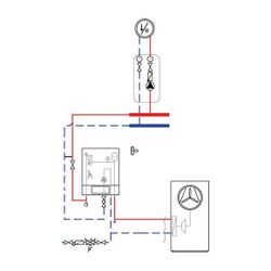 Buderus Logaplus Paket WLW E7, Logatherm Wärmepumpe WLW196i.2-4 AR E S plus KM R410... BUDERUS-7739619816 4062321396480 (Abb. 1)