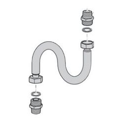 Buderus flexible Gasanschluss für Kaskadenunit GB162 bei Flüssiggas... BUDERUS-7736701226 4057749086839 (Abb. 1)