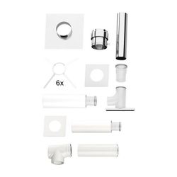Buderus Grundbausatz GA-K C93x, DN 110/160 x DN 125, GA-K im Schacht, Erweiterung a... BUDERUS-7739621033 4062321580230 (Abb. 1)