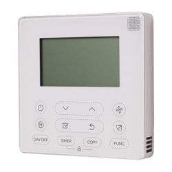 Buderus Raumregler RC100 AC kabelgebunden für Single-/Multisplitgeräte... BUDERUS-7733701967 4062321628741 (Abb. 1)