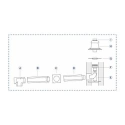 Buderus Grundbausatz GA-K C93x, DN 110/160 x DN 125, GA-K im Schacht, Erweiterung a... BUDERUS-7739621033 4062321580230 (Abb. 1)