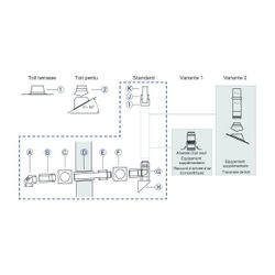 Buderus Grundbausatz GAF-K, d. 80/125mm für Wärmeerzeuger mit KAS nach oben... BUDERUS-7738112565 4062321091446 (Abb. 1)