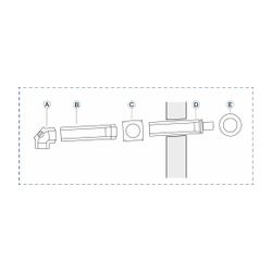 Buderus Grundbausatz WH-WS, d. 80/125mm für Wärmeerzeuger mit KAS nach oben... BUDERUS-7738112575 4057749777096 (Abb. 1)