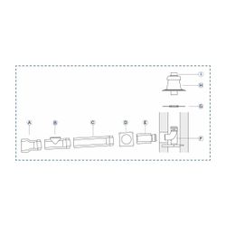 Buderus Grundbausatz GA-K, d. 60/100 VA für Geräte mit KAS direkt nach hinten... BUDERUS-7738112779 4062321219543 (Abb. 1)