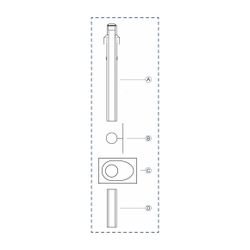 Buderus Grundbausatz DO, d. 110/160mm für Wärmeerzeuger mit KAS nach oben, Rot... BUDERUS-7738113089 4062321260286 (Abb. 1)