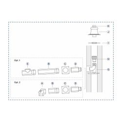 Buderus Grundbausatz GA-K, d. 80/125mm d. 110VA für Wärmeerzeuger mit KAS nach hint... BUDERUS-7738112747 4062321056407 (Abb. 1)