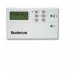 Buderus Raumtemperaturregler BERT zweistufig mit Programmen... BUDERUS-4511180 4051516258702 (Abb. 1)