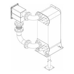 Buderus Wärmetauschergruppe Kaskade GB402 1240kW, WT DN 100, PN 16, Verrohrung WT... BUDERUS-7736613103 4047416384344 (Abb. 1)