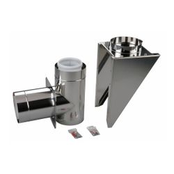 Buderus Grundbausatz GAF-K nur außen DN 250 Mauerdurchführung, Konsole, 5 Wandhalte... BUDERUS-7739615620 4062321676544 (Abb. 1)