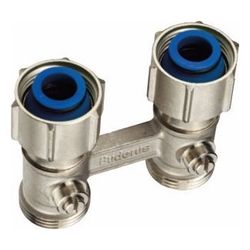 Buderus Logafix Hahnblock ECK G3/4" x G3/4" Außengewinde, ohne Voreinstellung... BUDERUS-7738317847 4054925272833 (Abb. 1)