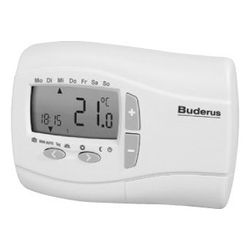 Buderus Logafloor Digitaler Raumtemperatur-Regler DRT401, 110-230V, EL1-8040... BUDERUS-83849316 4026115290798 (Abb. 1)
