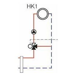 Buderus Logaplus Paket WE8.1 bis 15/20kW 1 Heizkreis WHY 80/60 HSM20/6 MM100 SolHU... BUDERUS-7739607554 4054925714845 (Abb. 1)