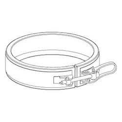Buderus Abgasrohrdichtmanschette DN 150, Heizeinsätze... BUDERUS-5354144 4054925254464 (Abb. 1)