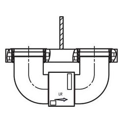 Buderus Logaplus Paket LKP900-3 oben Paket Luftkanäle für WLW196iIR 11-14... BUDERUS-7739612633 4057749929228 (Abb. 1)