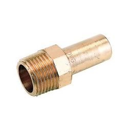 Buderus Logafix Rotguss Übergangsstück Außen/Außengewinde 28mm x R 1" mit V-Kontur... BUDERUS-7738327019 4057749638939 (Abb. 1)