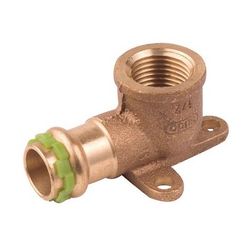 Buderus Logafix Rotguss Wandscheibe Innen/Innengewinde 12mm x Rp 1/2" mit V-Kontur... BUDERUS-7738327067 4057749639417 (Abb. 1)