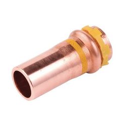 Buderus Logafix Kupfer Gas Reduzierstück Außen/Innen 18x15mm mit V-Kontur... BUDERUS-7738327346 4057749642202 (Abb. 1)