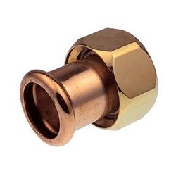 Buderus Logafix Rotguss Anschlussverschraubung Innen/Innen 28mm x G 1 1/4" mit M-Ko... BUDERUS-7738326399 4057749632890 (Abb. 1)