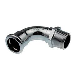 Buderus Logafix C-Stahl Bogen 90 Grad Innen/Außengewinde 42mm x R 1 1/2" mit M-Kont... BUDERUS-7738327931 4057749443335 (Abb. 1)